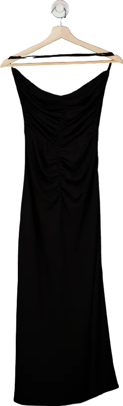 Moré Noir Black Georgia Resort Dress UK S