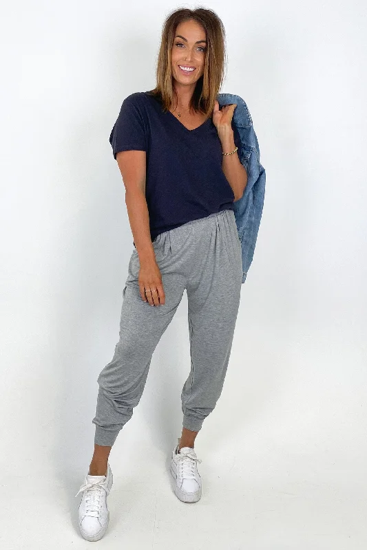 Betty Basics Paris Pant Grey Marle